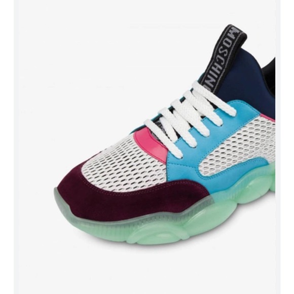 Moschino - TEDDY Snearkers / Multicolor / size 42 EU , 9 US - Picture 3 of 8